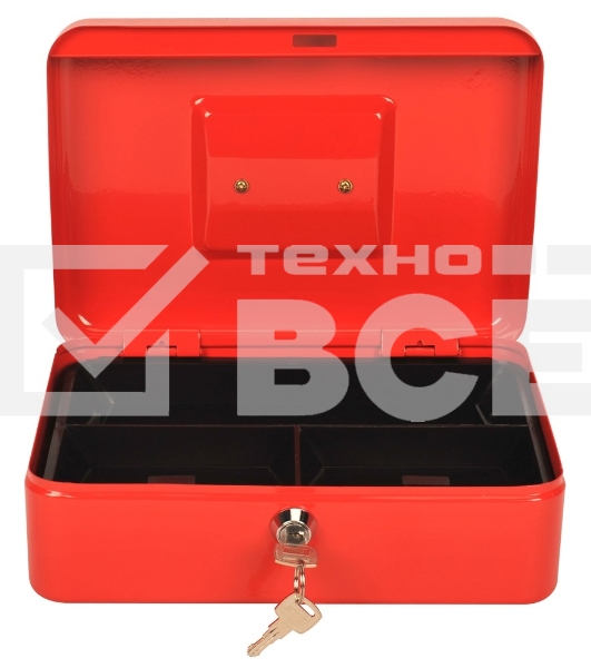 Ящик для денег Cactus CS-CB-003RD 90x250x180 красный