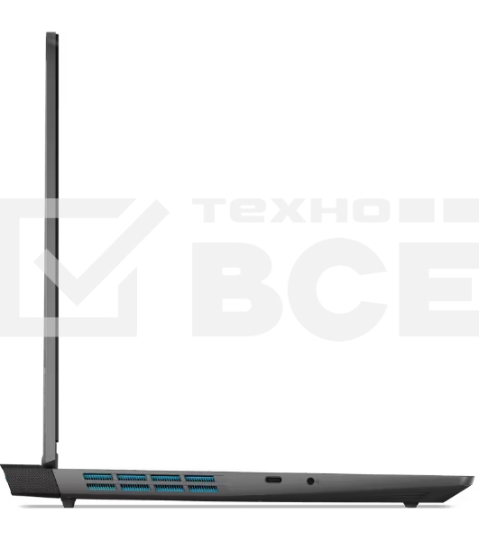 Ноутбук Lenovo LOQ 15IRH8 i7-13620H 16Gb SSD 512Gb NVIDIA RTX 4060 для ноутбуков 8Gb 15,6 FHD IPS Cam 60Вт*ч No OS Темно-серый 82XV00KCRK