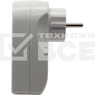 Сетевой адаптер СТАРТ SA1-ZD-2USB, 1 розетка, до 16А, 2 USB порта 2,5А, заземление, защитные шторки от детей, IP20, белый