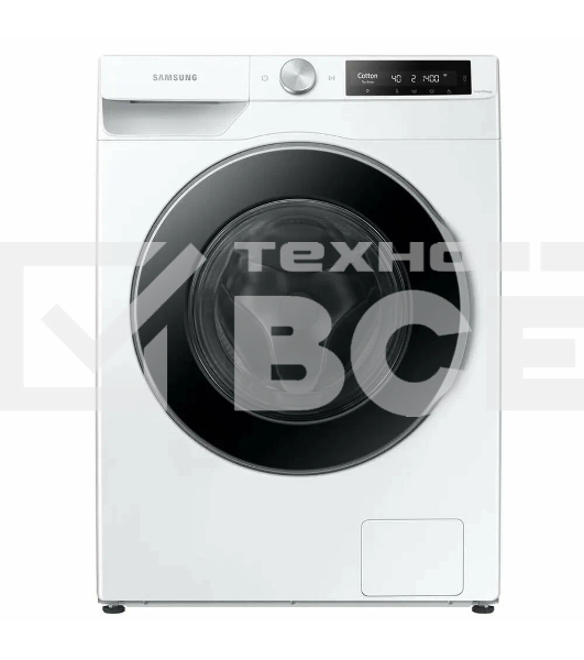 Стиральная машина Samsung WW11CG604CLELP белый, загрузка фронтальная 11 кг, 1400 об/мин, класс: A+++