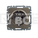 Розетка 1-местная IEK BRITE РС14-1-0-БрШ с заземлением, с защитными шторками, 16А, шампань, фото4