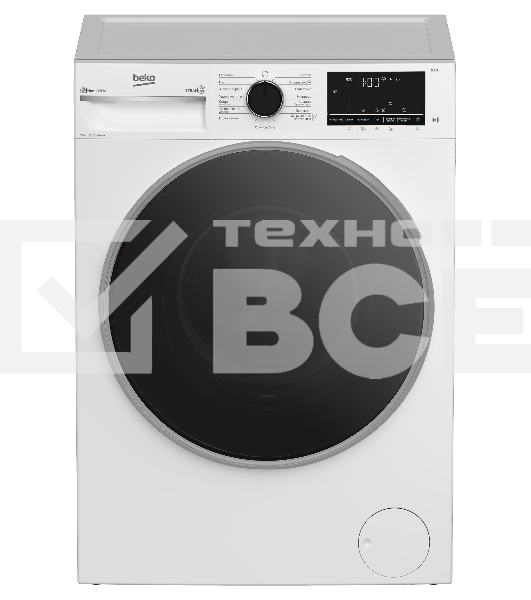 Стиральная машина Beko B3WFR48H2W (7330110001) белый, загрузка фронтальная 6,5 кг, 1200 об/мин., класс: А