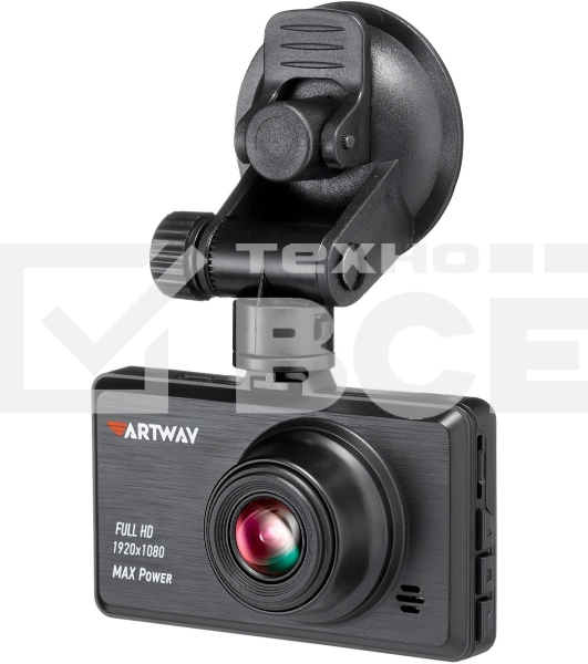 Видеорегистратор Artway AV-400 Max Power черный 1080x1920 1080i 170гр.