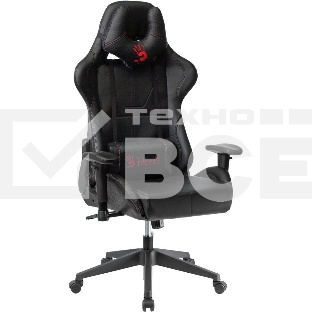 Кресло игровое A4Tech Bloody GC-500, черный, эко.кожа, крестовина пластик