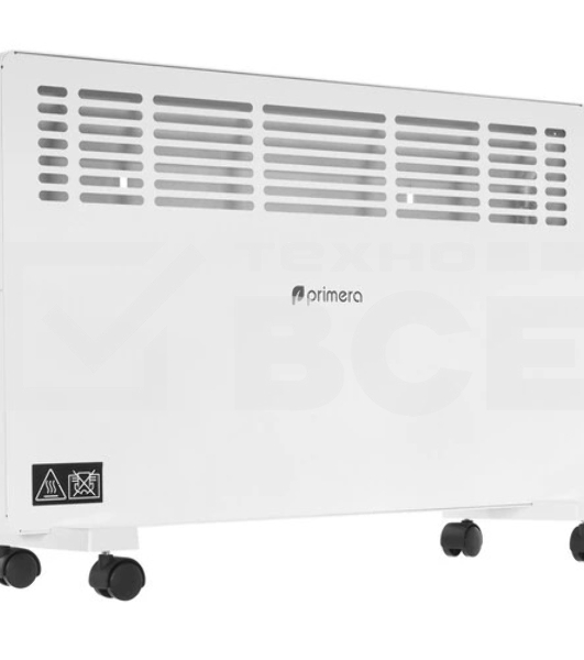 Конвектор Primera Ram PHP-1508-MXR, белый, 1500 Вт, 20 м2, термостат
