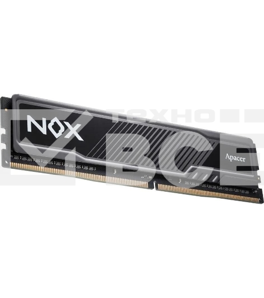 Оперативная память Apacer Nox, DDR4, 32GB (2x16 GB), 3200 MHz, CL16, радиатор, чёрный