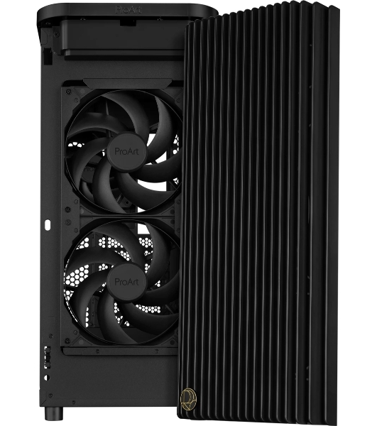 Компьютерный корпус ASUS PROART PA401 ABS TG PWM черный