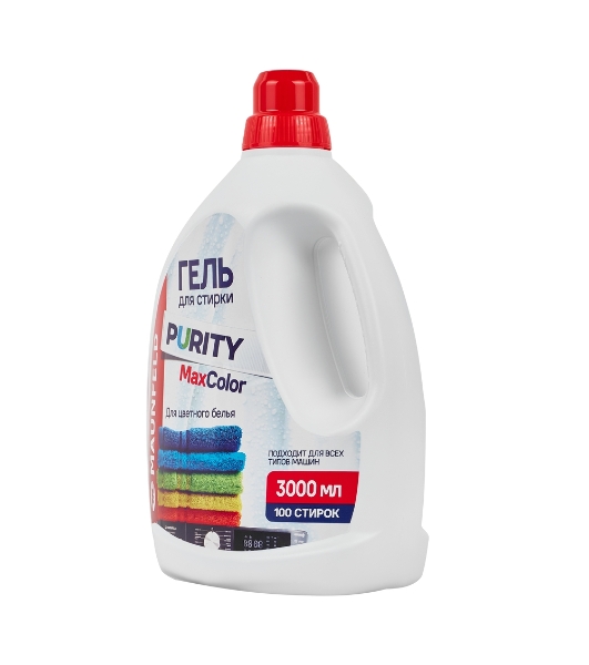 Гель для стирки Maunfeld Purity Max color 3000мл MWL3000PC