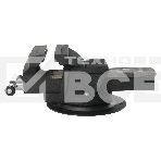 Тиски КАЛИБР ТПСН-200И слесарные поворотные (200 мм, наковальня), фото5