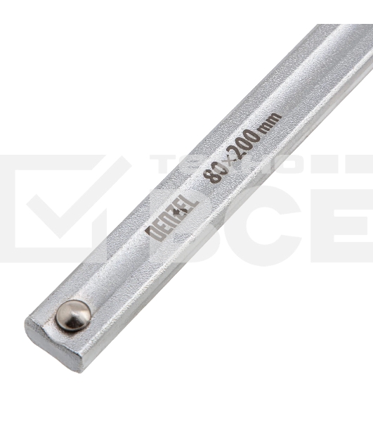 Струбцина Denzel F-образная, 80x200 мм, кованая