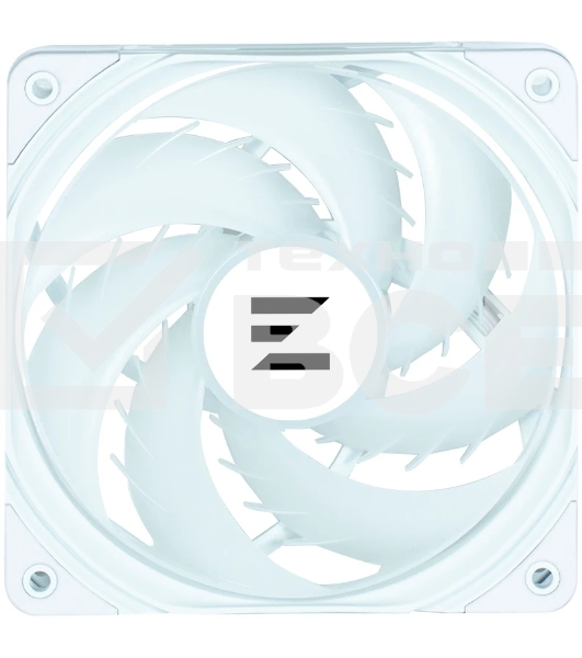Вентилятор для корпуса Zalman ZM-AF120 ARGb 120х120x26 4-pin (ZM-AF120 ARGb белый) Ret