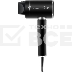 Фен LEONORD LE-1226 черный, 2000 Вт, ионизация, фото 1