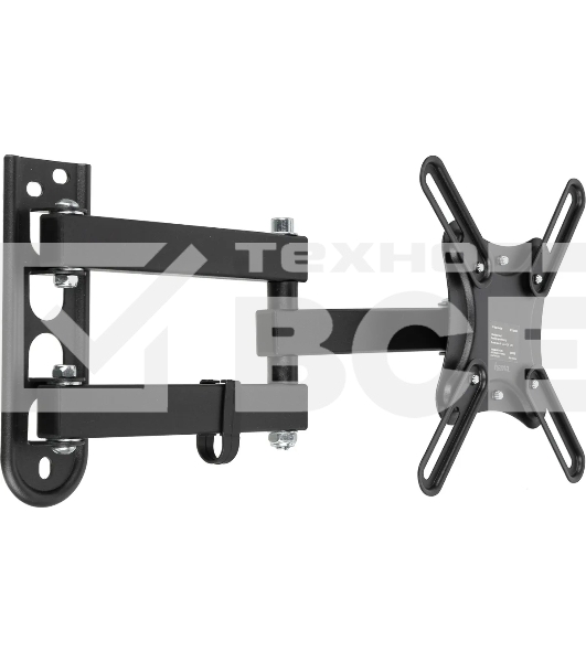 Кронштейн для телевизора Hama R1 118154 черный, 19'-48' макс. 25 кг, настенный, поворот и наклон