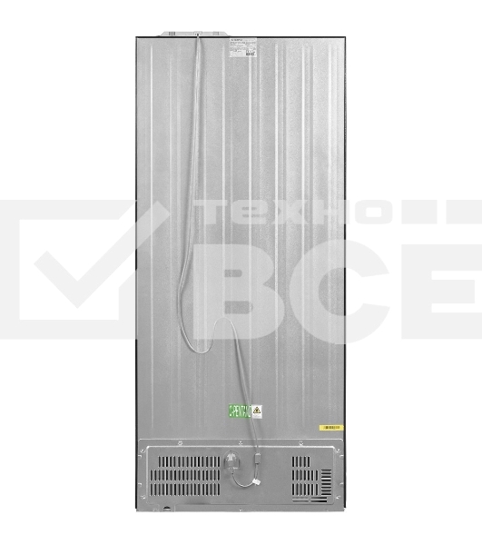 Холодильник Maunfeld MFF192NFB01 Inverter черный стекло трехкамерный 334/184л морозилка снизу, No Frost, Side by Side