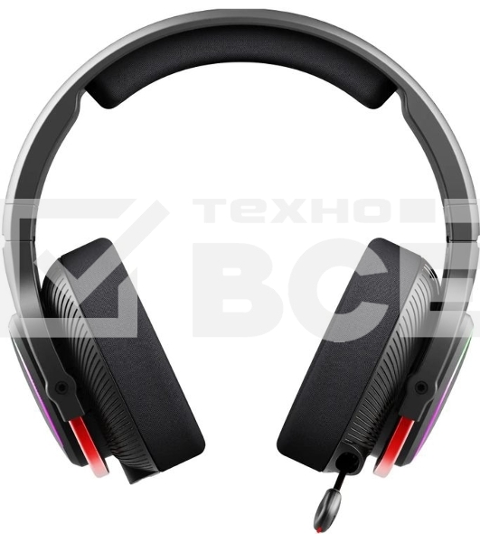 Гарнитура проводная с микрофоном A4Tech Bloody MR710 черный BT оголовье (MR710 BLACK)