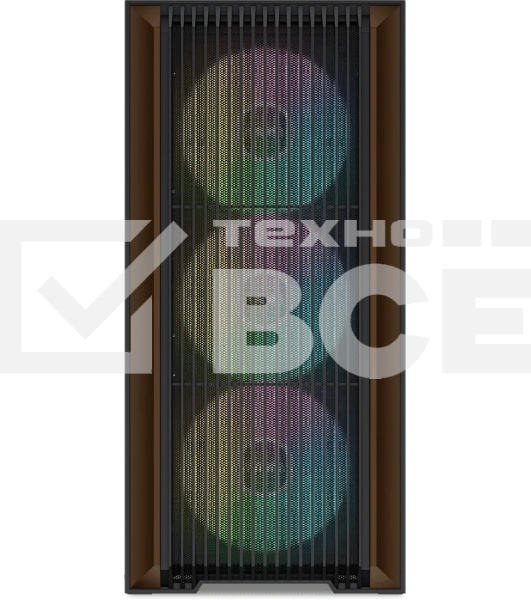 Корпус SAMA Z60, Midi-Tower, чёрный, 4 x 140 мм