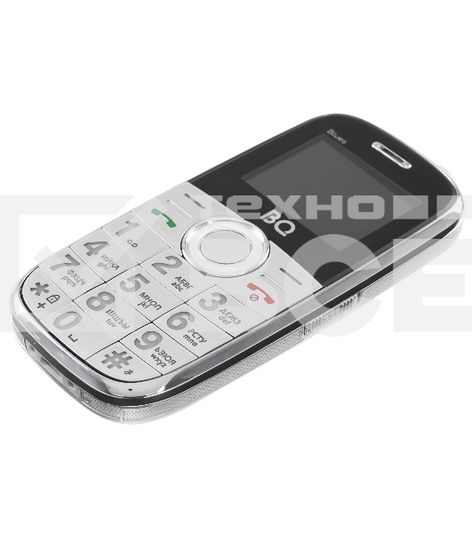 Мобильный телефон BQ 1867 Blues серебристый