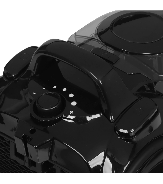 Пылесос Hyundai HYV-C5455 черный, 380/2200 Вт, уборка сухая, пылесборник контейнер 2.5 л