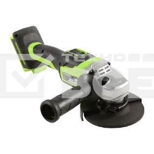 Угловая шлифовальная машина аккумуляторная GreenWorks GD24AGk4, 24V, бесщеточная, c 1хАКБ 4 А·ч и ЗУ в сумке (3200207UB)