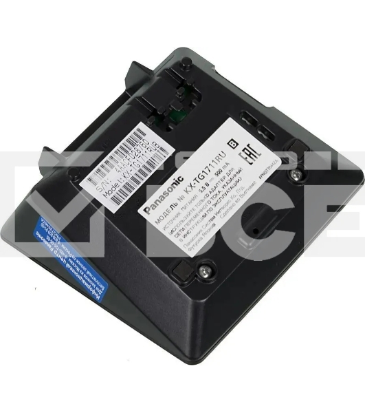 Телефон беспроводной (DECT) Panasonic KX-TG1711RUB (черный) {АОН, Caller ID,12 мелодий звонка,подсветка дисплея,поиск трубки}