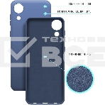 Чехол (клип-кейс) BoraSCO Microfiber Case для Samsung Galaxy A03 Core синий, фото3
