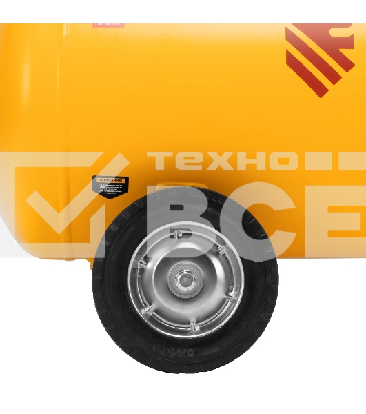 Компрессор воздушный рем. привод BCV 4000-T/100, 4,0 кВт, 100 литров, 690 л/мин Denzel