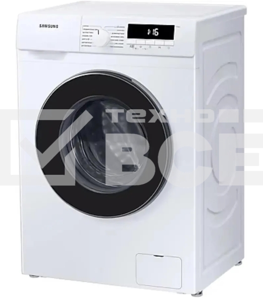 Стиральная машина Samsung WW80T3040BW/LP белый, загрузка фронтальная 8кг, 1400 об/мин, класс А