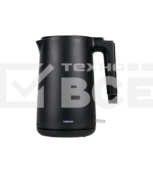 Чайник Centek CT-1011 черный,  2200 Вт, 1.5 л