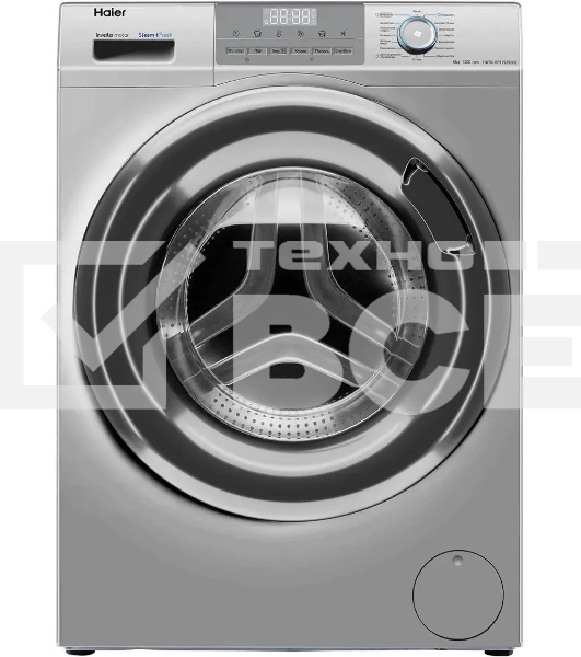 Стиральная машина Haier HW60-BP12929BSE  серебристый загр. фронтальная макс.: 6 кг 1200об/мин класс: А+++