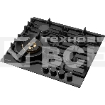 Газовая панель Weissgauff HGG 6441 BG Brass независимая, черный, фото7