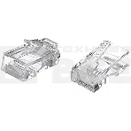 Коннектор VCOM RJ-45 (8P8C) для UTP кабеля 6кат. ( упаковка 20шт.), фото 1