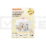 Кастрюля Appetite 1RD181М Париж эмалированная сталь, цилиндрическая 3 л, фото2