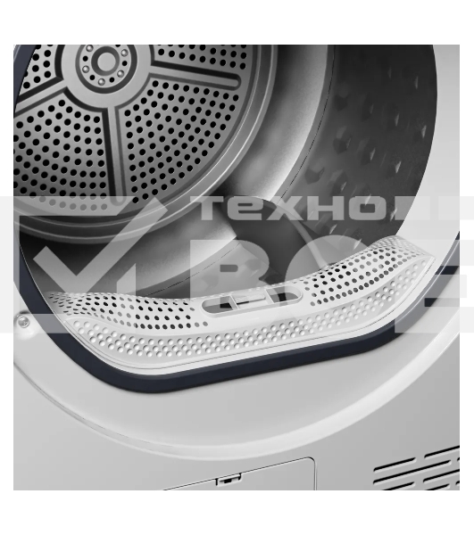 Сушильная машина Kuppersberg DM 611 W, отдельностоящая, тепловой насос, 8 кг, 15 программ, отсрочка старта, защита от сминания, ультрафиолет, электронное управление, белый