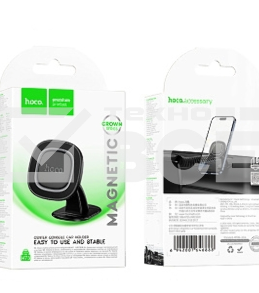 Автомобильный держатель HOCO (6942007646888) H73 4,5'-7,0', черный металлик