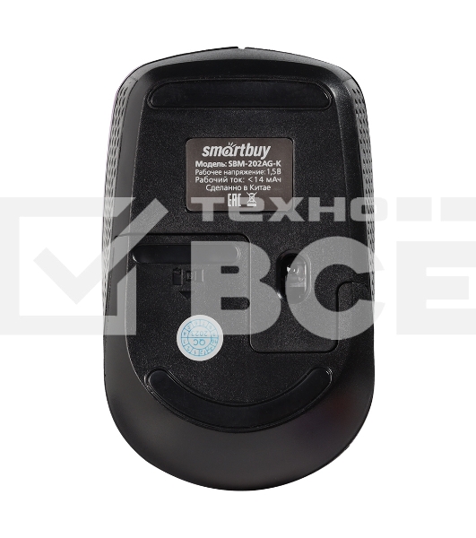 Мышь беспроводная Smartbuy (SBM-202AG-K) ONE 202AG-K черный