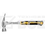 Молоток-гвоздодер Denzel 560 г, цельнометаллический, двухкомпонентная рукоятка, фото7