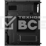 Компьютерный корпус CBR mATX Minitower V861, без БП, 2хUSB 2.0, HD Audio+Mic, черный PCC-MATX-V861-WPSU, фото3