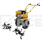 Мотоблок Denzel DPT-270S, 7 л.с., ремен.сцеп, фрез 3х4, ШОМ, передачи 2В/1Н, фото 1