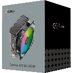 Кулер для процессора Ocypus Gamma A20 BK ARGB, 92mm FARGB FAN, Top FARGB Panel, 2 HEAT PIPES, 3-PIN, 1900 RPM, 21DBA, HYDRO BEARING, LGA115X/1200/1700/18XX, AM4/AM5, фото2