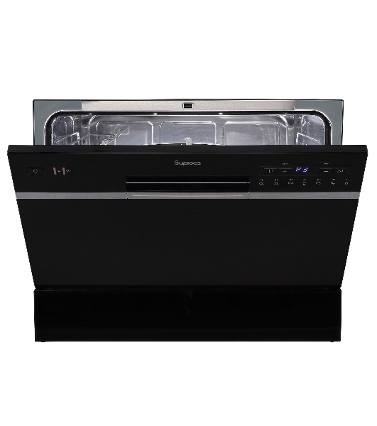 Посудомоечная машина Бирюса DWC-506/7 B, черный, 55см, 6 компл., 49 дБ, класс A+