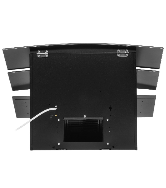 Вытяжка наклонная Beko HCA 62640 B чёрный, 60 см, 537 м³/ч, 48 дБ