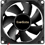 Вентилятор корпусной ExeGate EX08025H2P, 80 мм, 2200 об/мин, 22 дБ, 2-pin, без подсветки, фото 1
