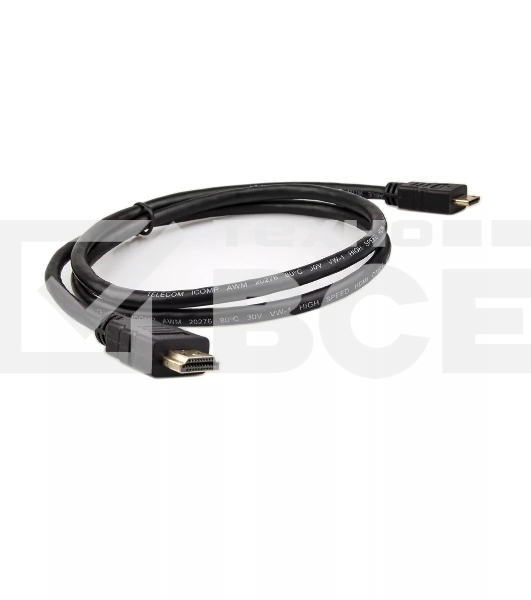 Кабель HDMI-19M --- MiniHDMI-19M ver 2.0+3D/Ethernet,1m Telecom <TCG205-1M> Кабель HDMI-19M --- MiniHDMI-19M ver 2.0+3D/Ethernet,1m Telecom <TCG205-1M>
