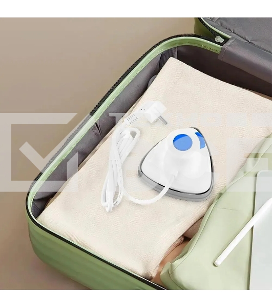 Отпариватель Kitfort КТ-9131-3 белый/синий, 800 Вт, 12 г/мин, 50 мл