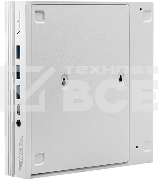 Неттоп MSI Pro DP10 12M-040BRU i3 1215U (1.2) UHDG noOS 2.5xGbitEth WiFi BT 120W белый (936-B0A622-040)
