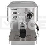 Кофеварка рожковая Sencor SES 4010SS серый, исп. кофе - молотый, 1.5 л, 1050 Вт, 15 Бар., фото2