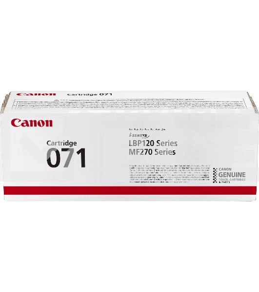 Картридж лазерный Canon 071 5645C002 черный (1200стр.) для Canon i-SENSYS LBP122dw/MF272dw/ MF275dw