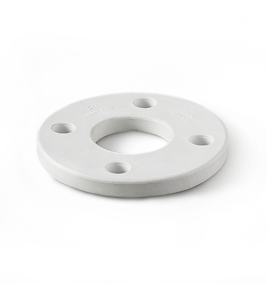Фланец 40 пластиковый полипропиленовый PPR белый PRO AQUA