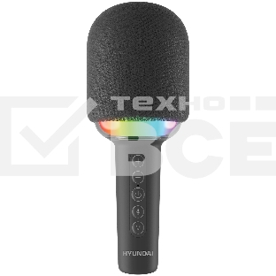 Микрофон беспроводной Hyundai H-MIC100 черный