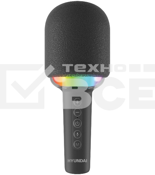 Микрофон беспроводной Hyundai H-MIC100 черный